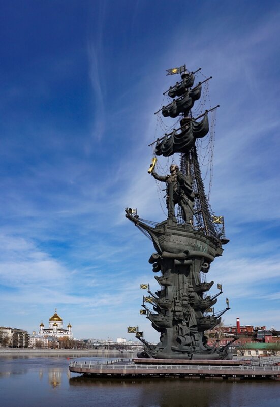 Памятник Петру 1 - Ольга 