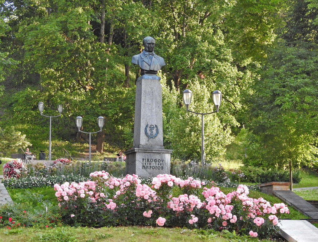 ПАМЯТНИК ПИРОГОВУ В ТАРТУ - ИННА ПОРОХОВА