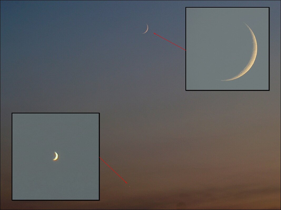 Два месяца : Луна и Венера - Сеня Белгородский