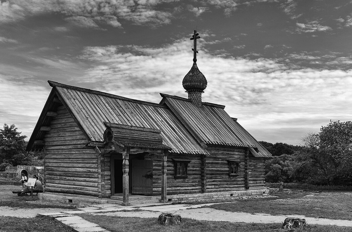 Деревянная церковь в крепости Старой Ладоги - Valeriy(Валерий) Сергиенко