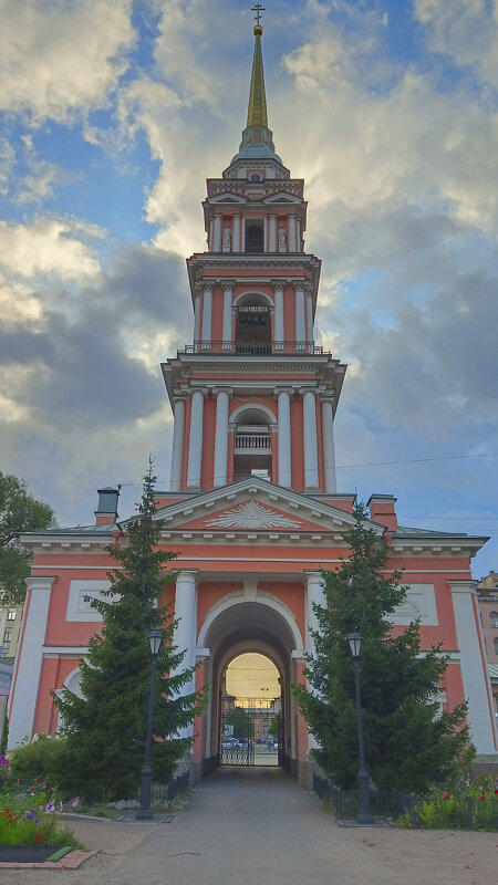 Небо над колокольней Казачьего собора - Наталия П