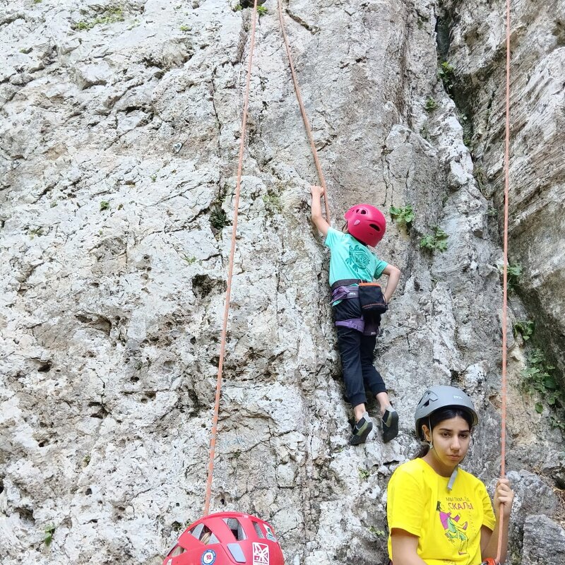 Детские соревнования по скалолазанию в Адыгее - Татьяна Р 