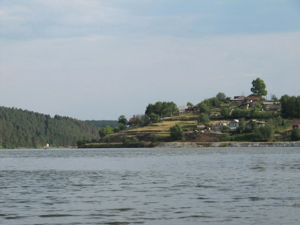 Деревня на повороте реки - Вера Щукина