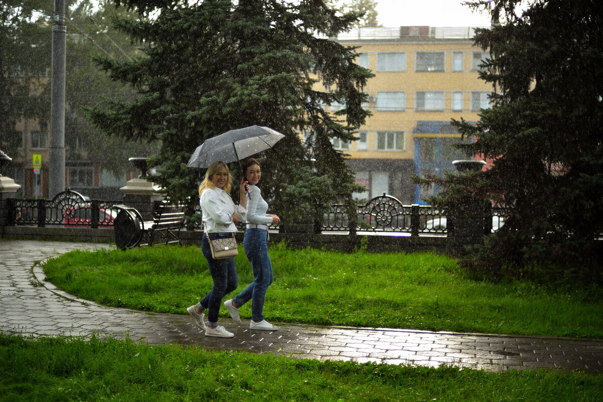 Прогулка под дождём - Михаил Соколов