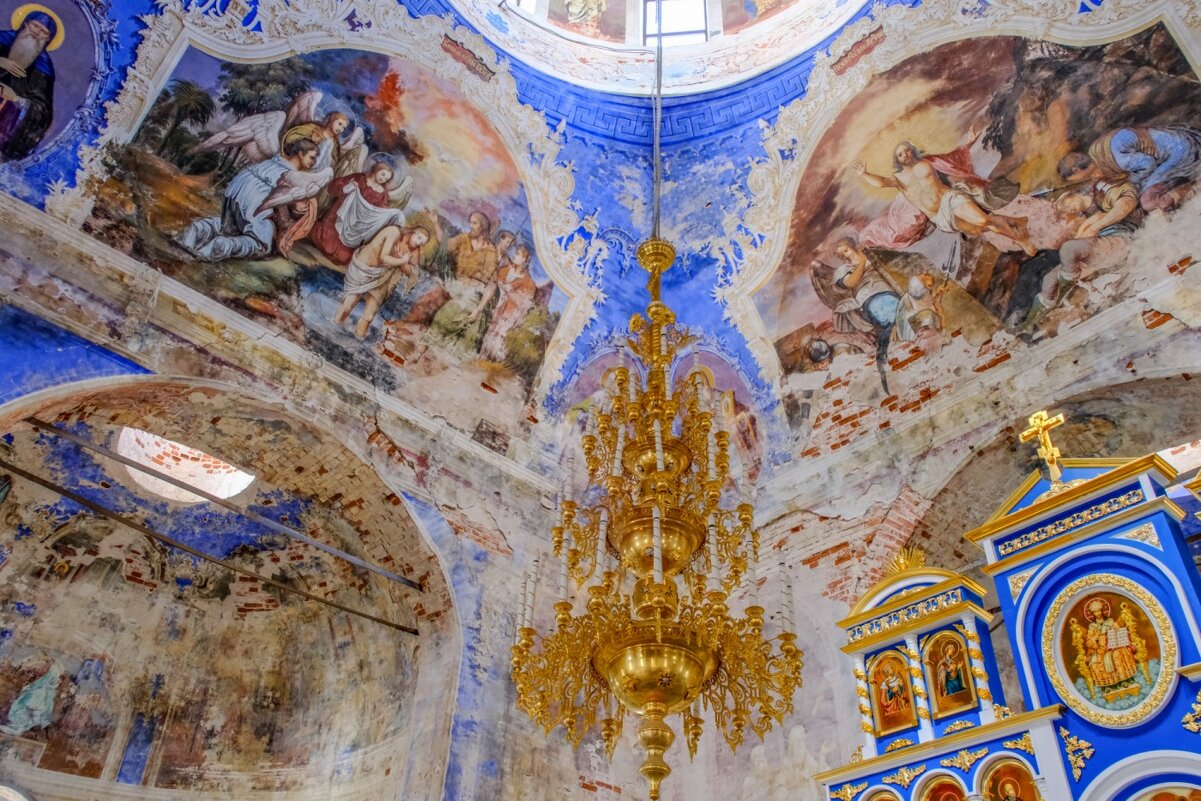 Фрески  в Богоявленском монастыре - Георгий А