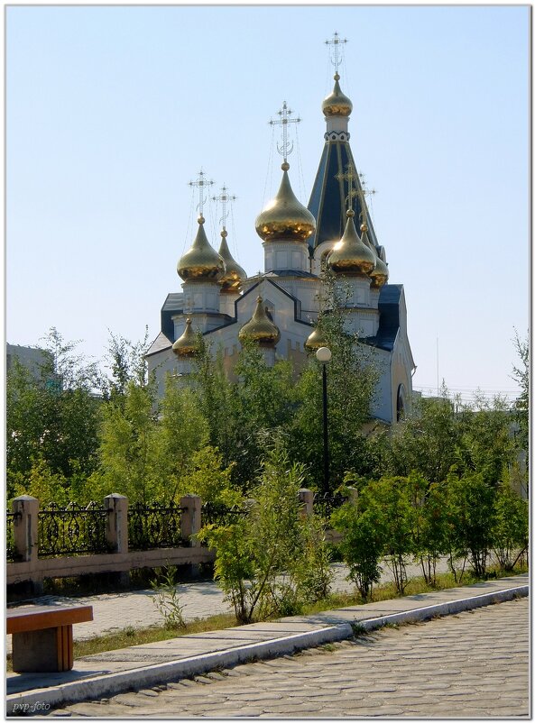 Храм в Якутске - Владимир Попов