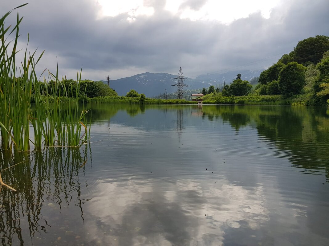 Озеро на Партизанской поляне. Гузерипль. Адыгея - Tata Wolf