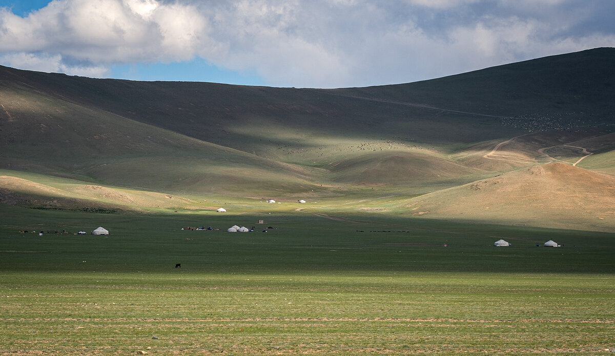 свет и тени. Пастбища Западной Монголии - Galina 