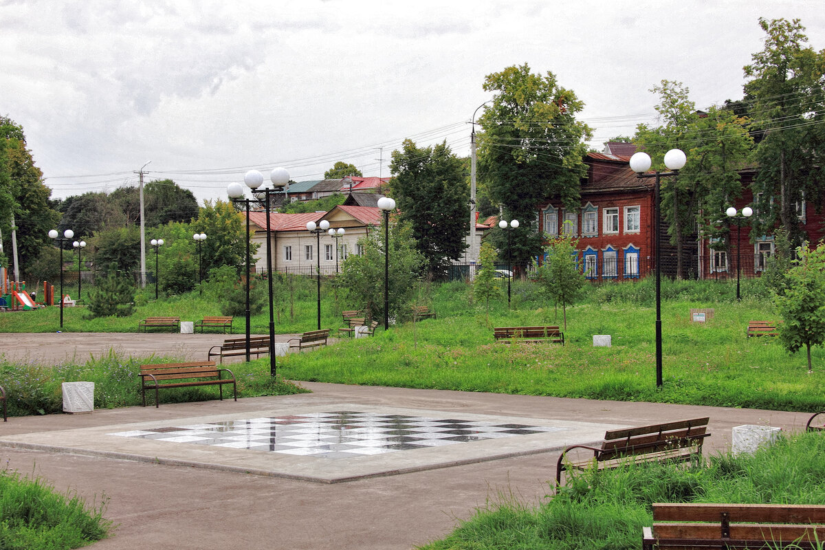 Городской парк. Козьмодемьянск. - Евгений Корьевщиков