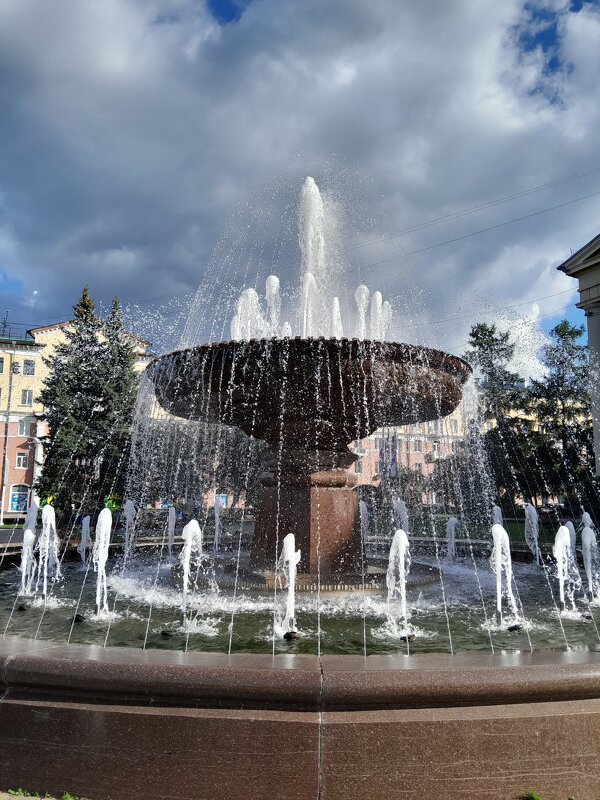 Городской фонтан - ирина 