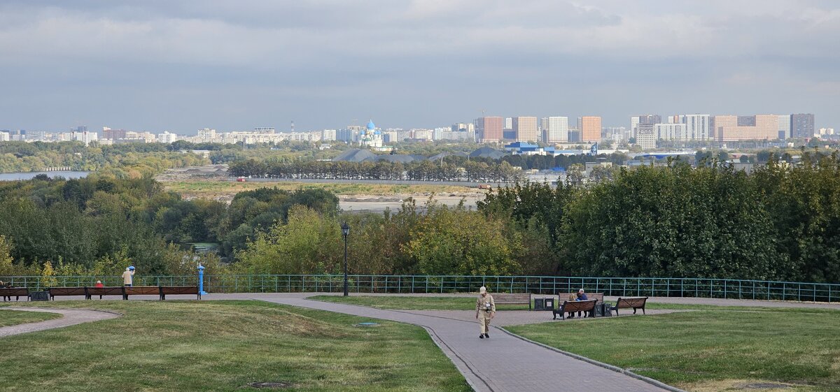 Панорама из парка Коломенское - <<< Наташа >>>