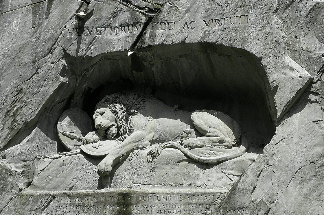 Памятник погибшим Швейцарским воинам - Леонид leo