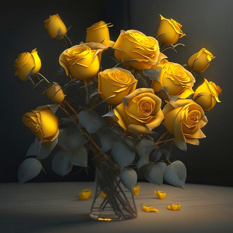 Букет желтых роз - Натала ***