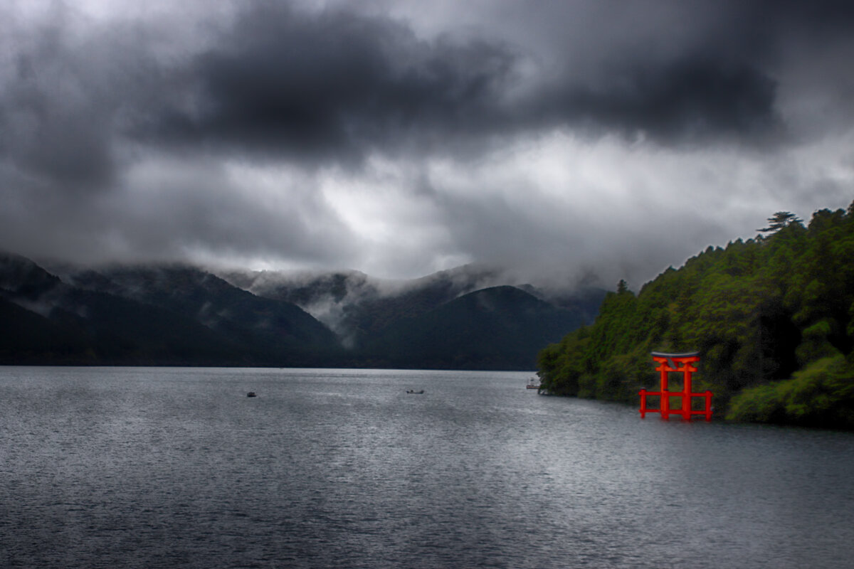 Озеро Аси (Хаконе), Япония - Олег Ы