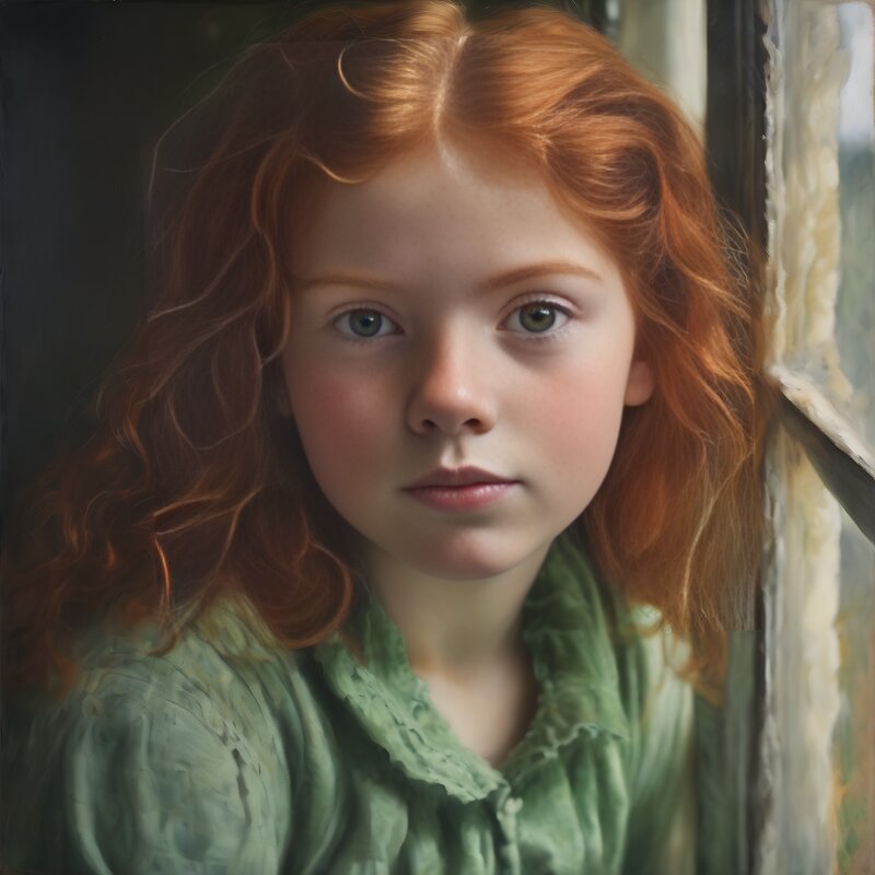 Портрет рыжей девочки - Алексей Соминский