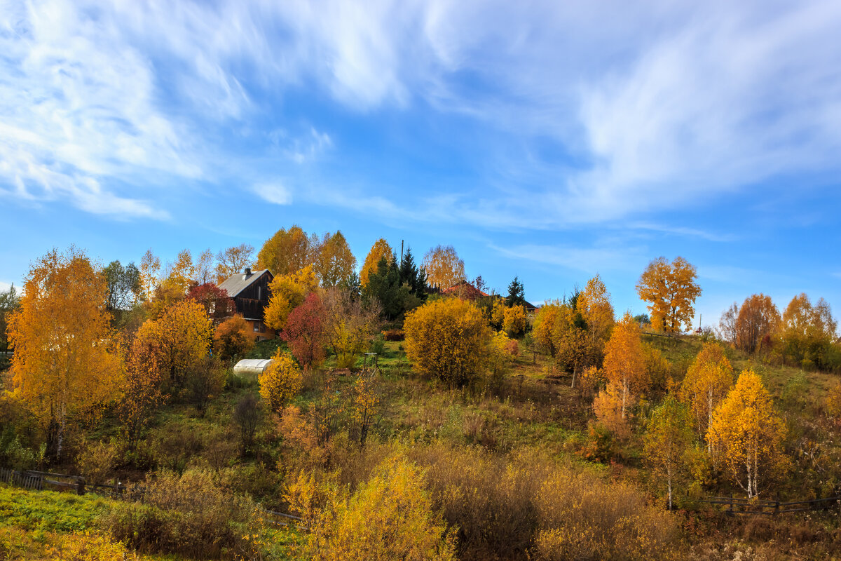 Осень в деревне - Сергей Борисович 