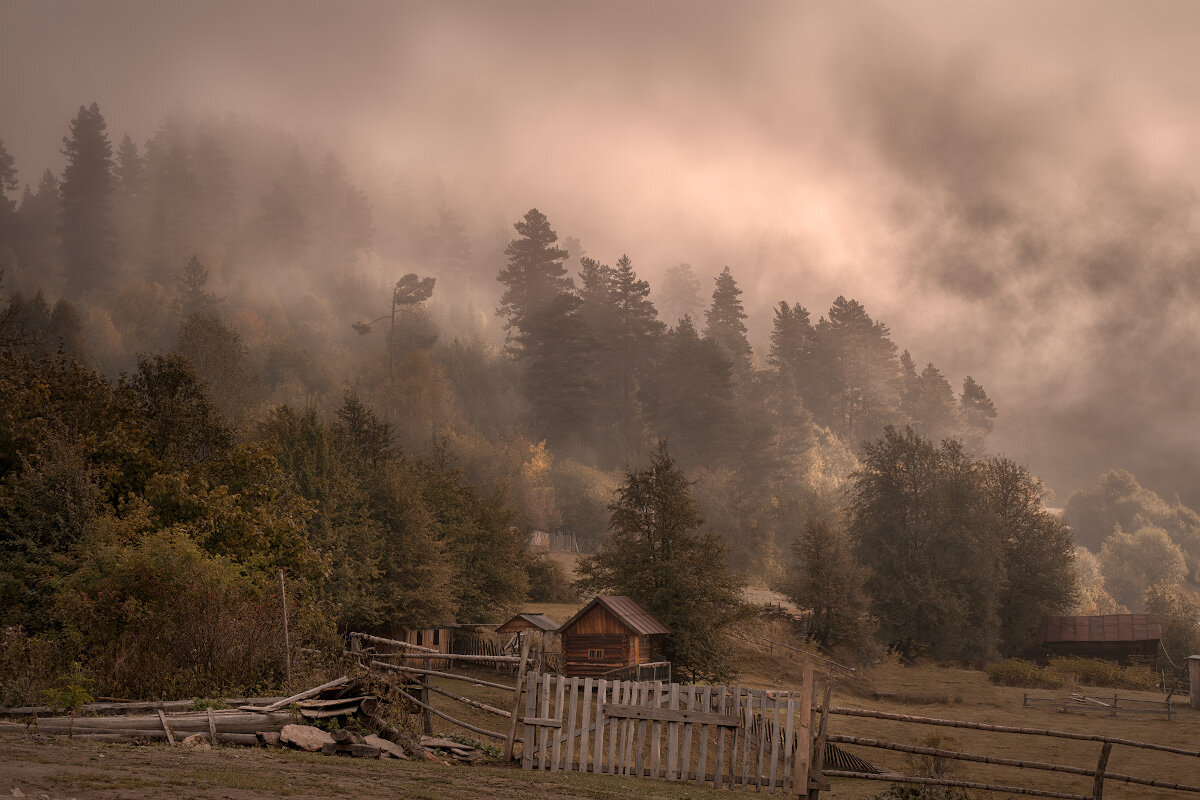 Morning In The Autumn Svaneti Mountains - Fuseboy 