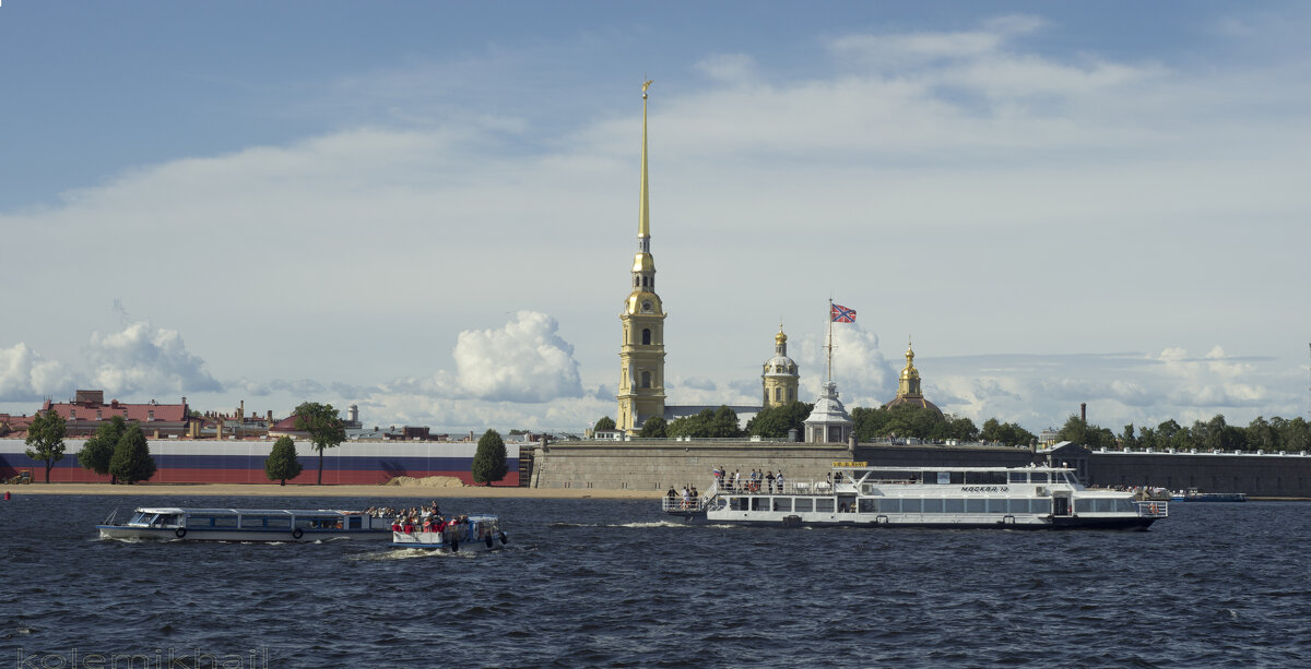 Нева. Санкт-Петербург. - Михаил Колесов