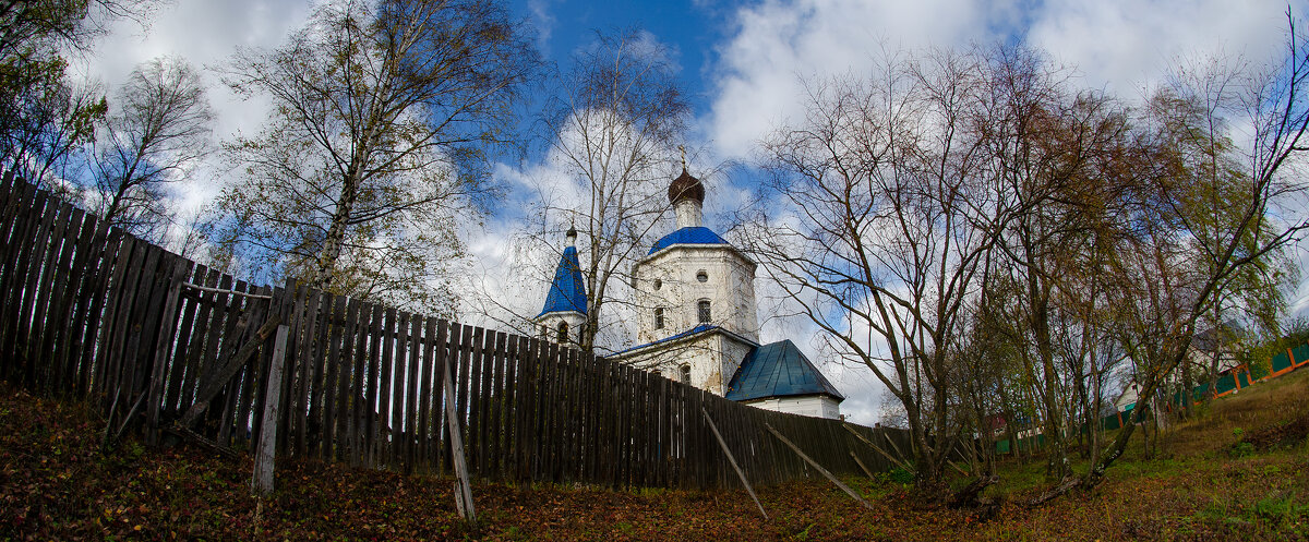церковь в деревне Ельцы - Алексей Чигвинцев