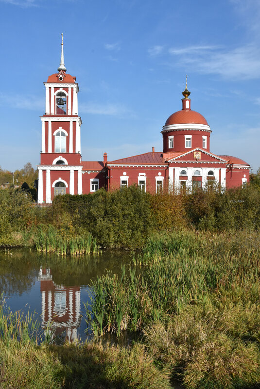 Московская область, городской округ Пушкинский, деревня Алёшино. Церковь Георгия Победоносца. - Наташа *****