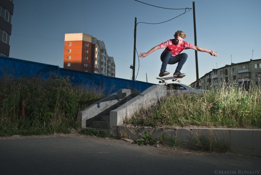 Ollie over the gap - Максим Рунков