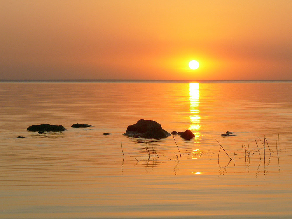 Закат солнца на Киевском море - Олег Самотохин