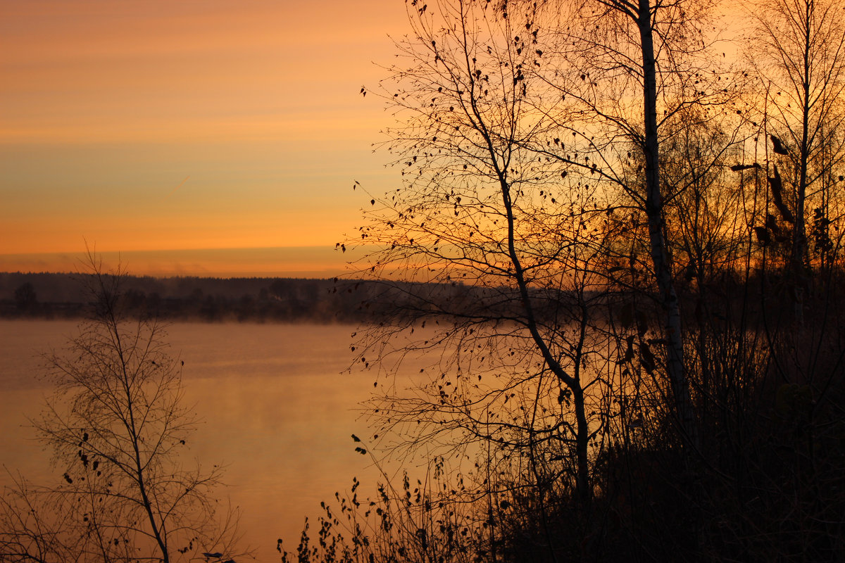 утро на озере - Sergey Ganja