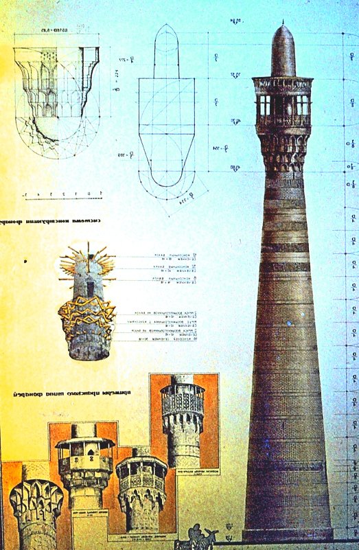 МИНАРЕТ КУТЛУГ ТИМУРА, РЕКОНСТРУКЦИЯ - Виктор Осипчук