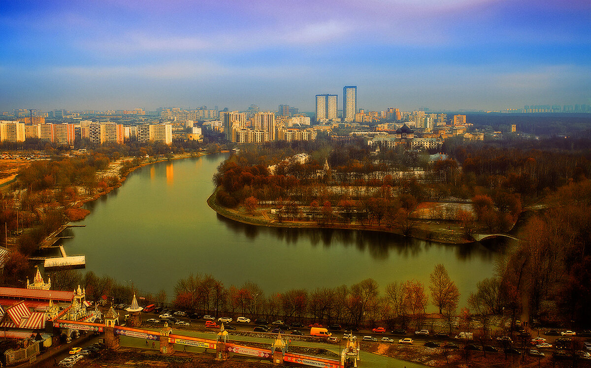 Московское утро. - Николай Феофанов