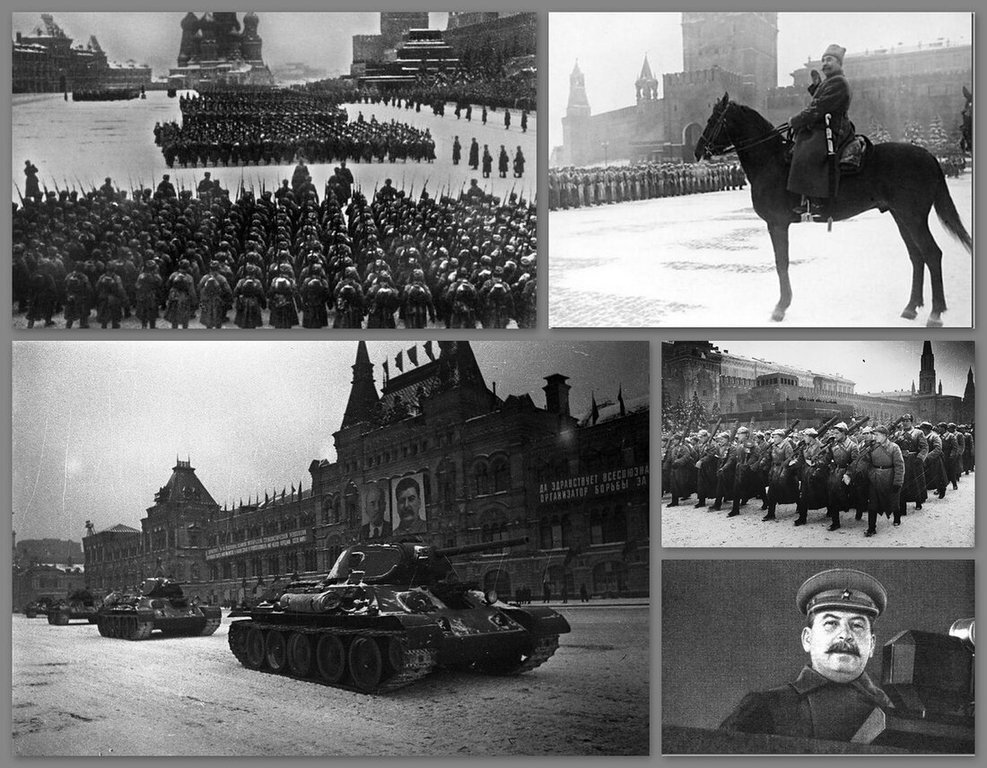 Парад на Красной площади 7 ноября 1941 год - Татьяна 