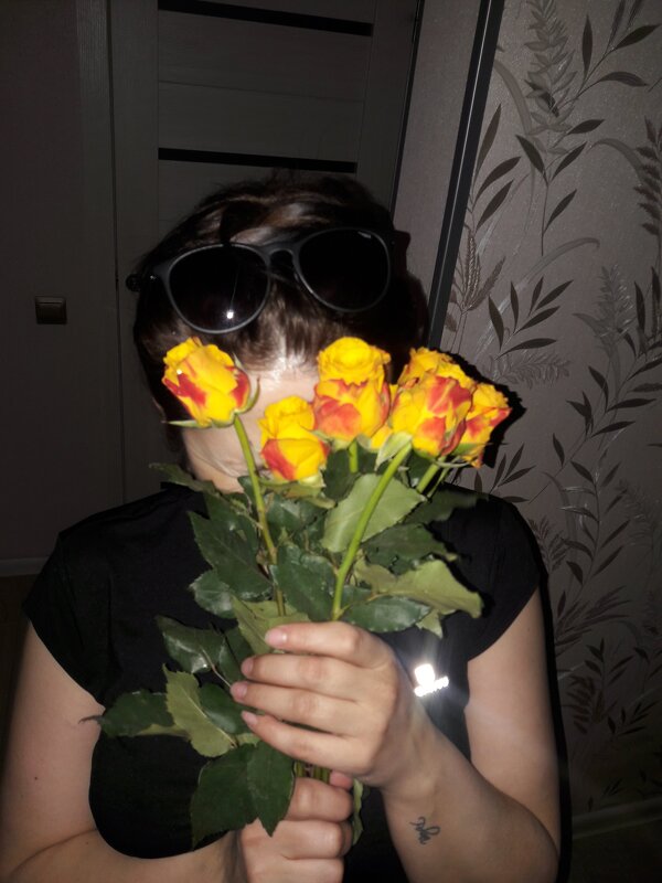 Спасибо за цветы!) - Андрей 