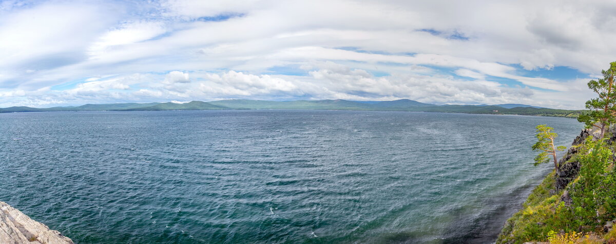 Озеро Тургояк (панорама) - Алексей Трухин