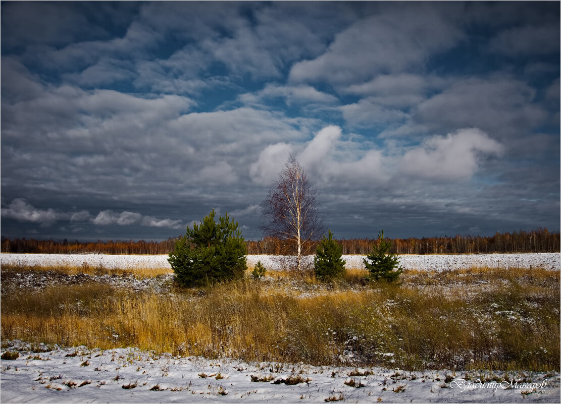 "Снег на солнечных полях"© - Владимир Макаров