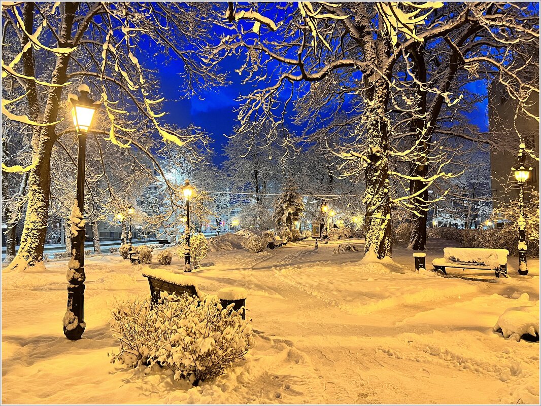 Первый снег. - Валерия Комова