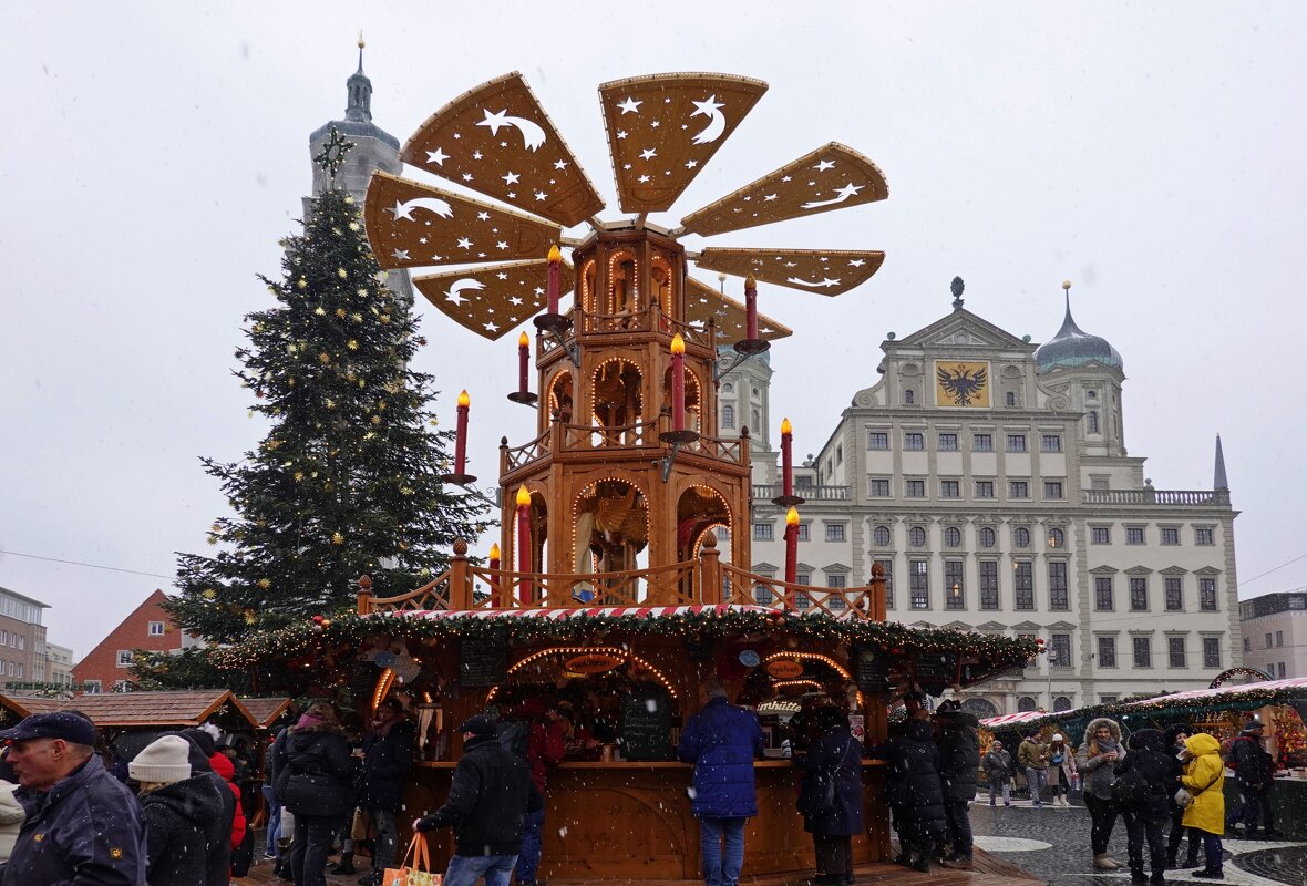 Рождественский базар в Аугсбурге... - Galina Dzubina