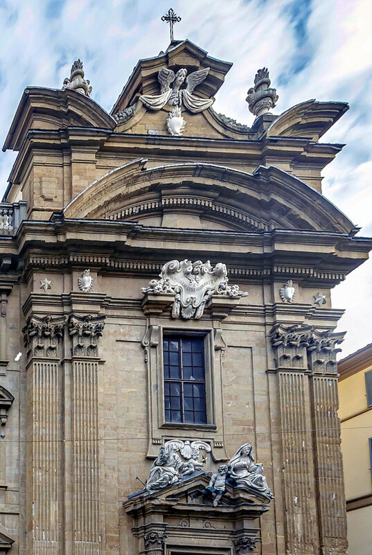 Фасад комплекса Сан-Фиренце  во Флоренции - Ольга Довженко