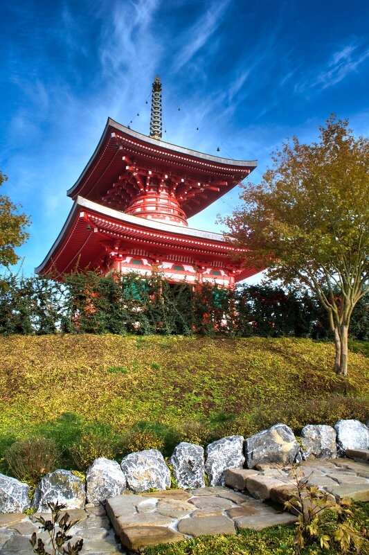Пагода Тахото /Японский сад в парке "Краснодар" - Андрей 