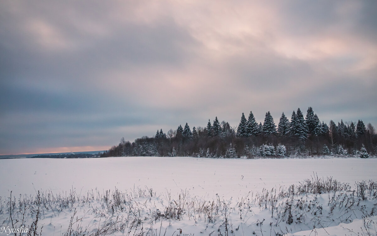 Зимний пейзаж - Nyusha .