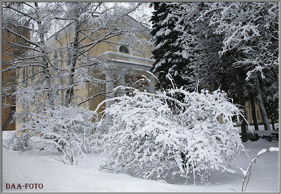 После снегопада. - Александр Дмитриев