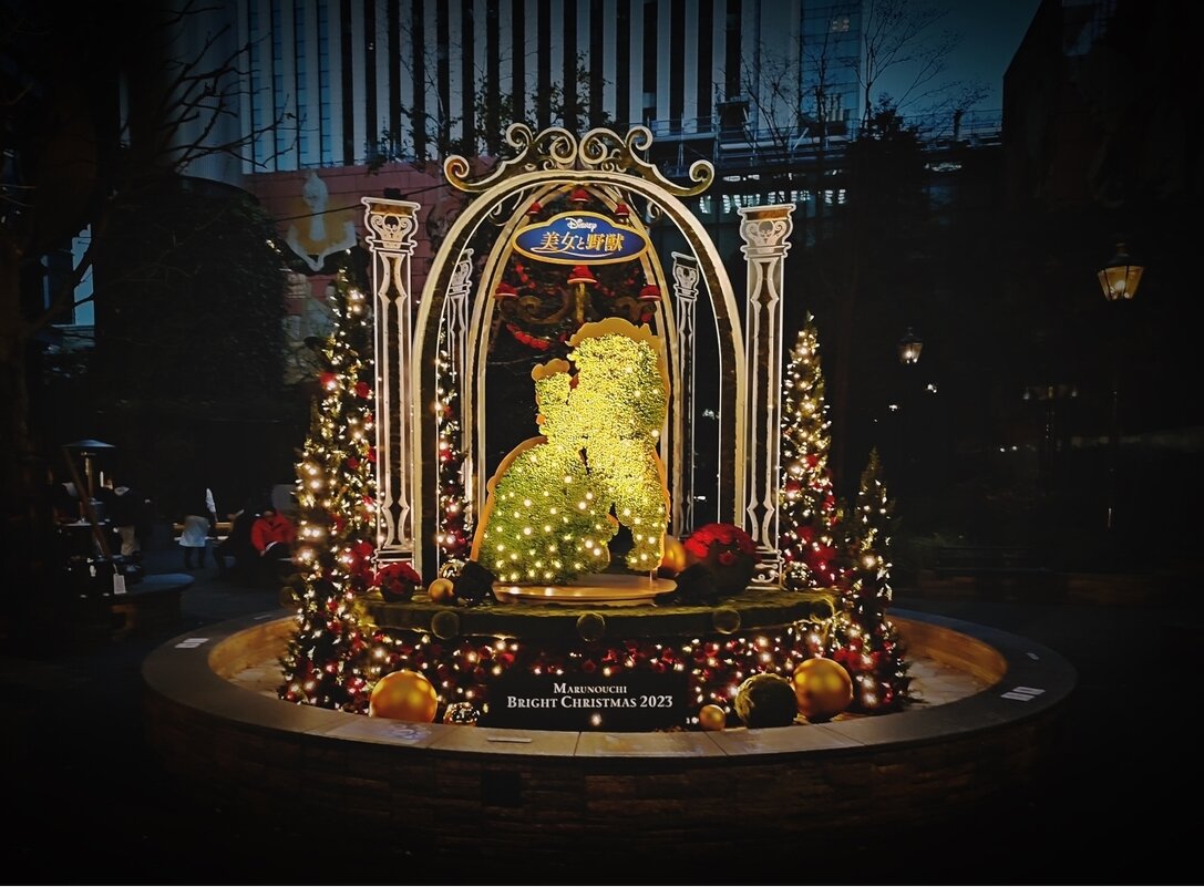Рождественская декорация  "Brick Square" Токио - wea *