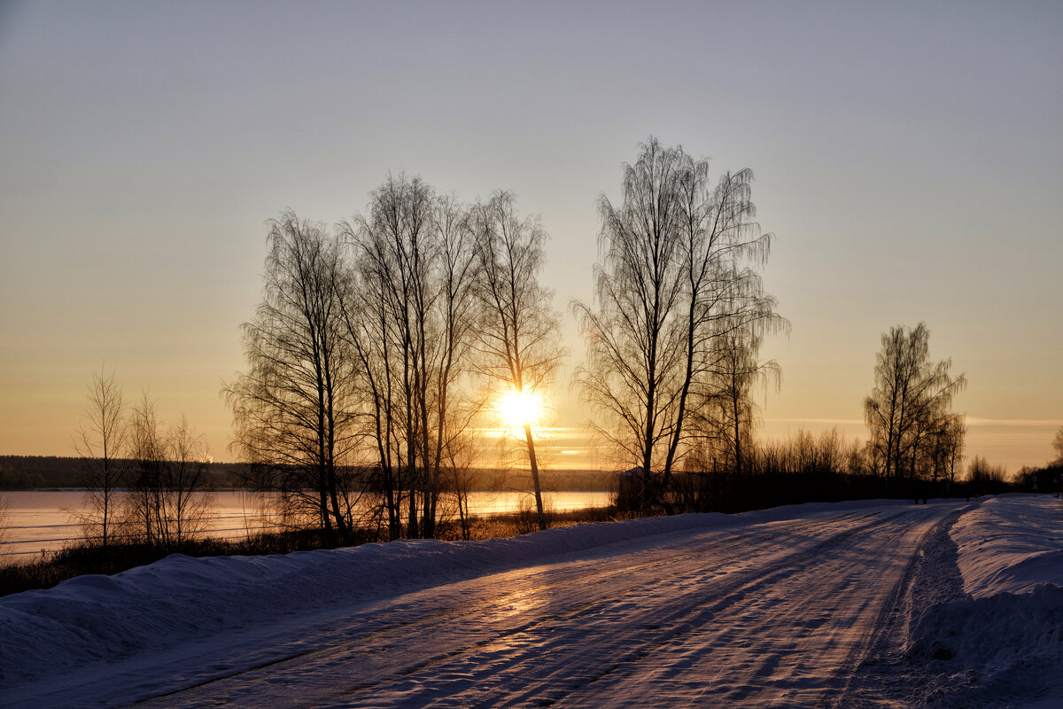 Вечерняя зимняя дорога - Oleg S