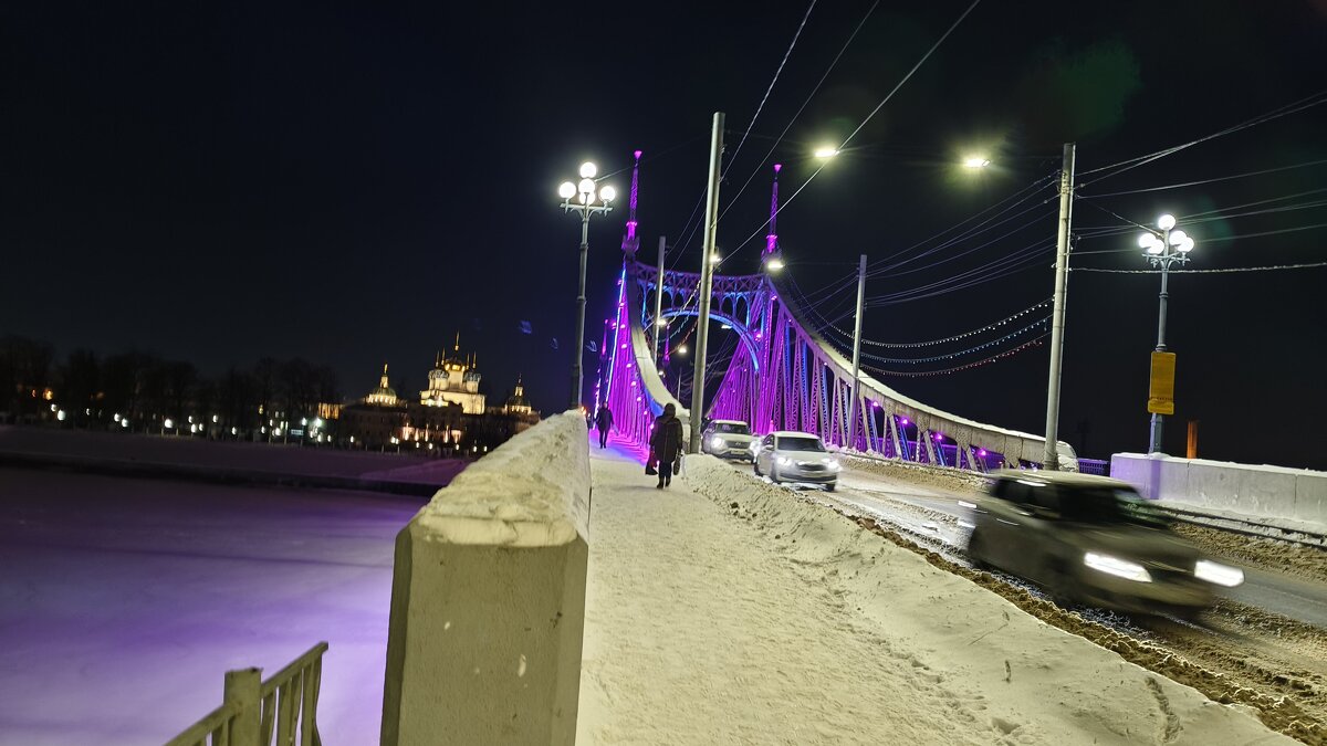 Староволжский мост вечером - helga 2015