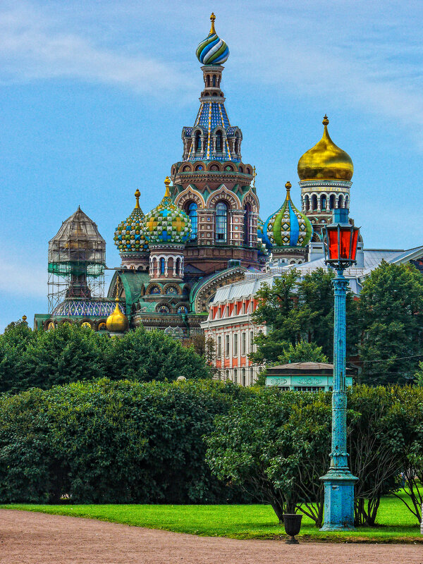 Санкт-Петербург. Марсово поле. Вид на  Спас-на-крови - Стальбаум Юрий 