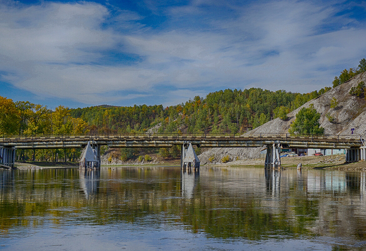 Мост через реку Агидель - Ольга 