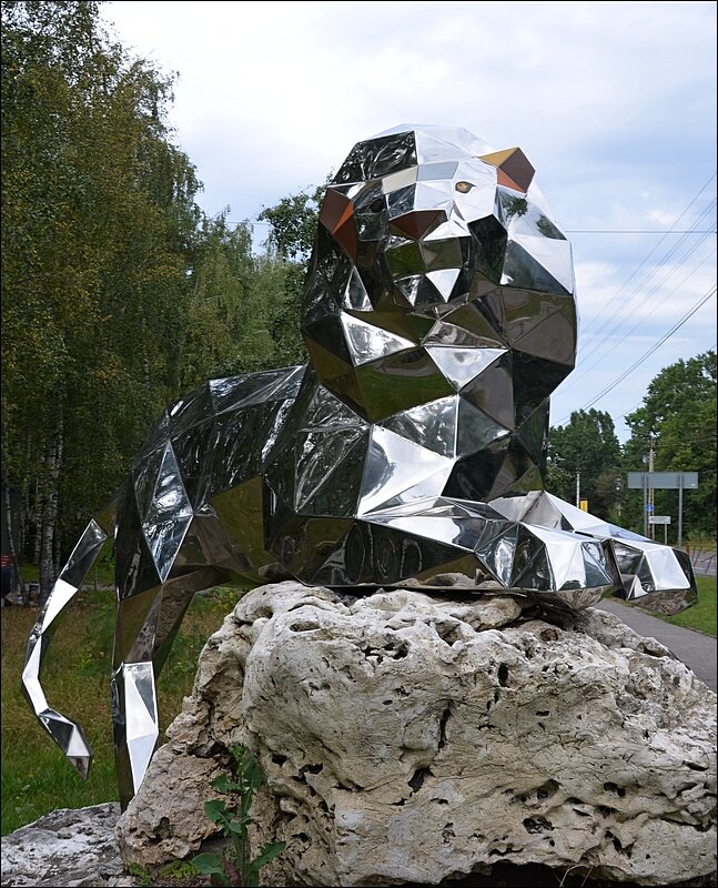 Полигональный лев - Сеня Белгородский