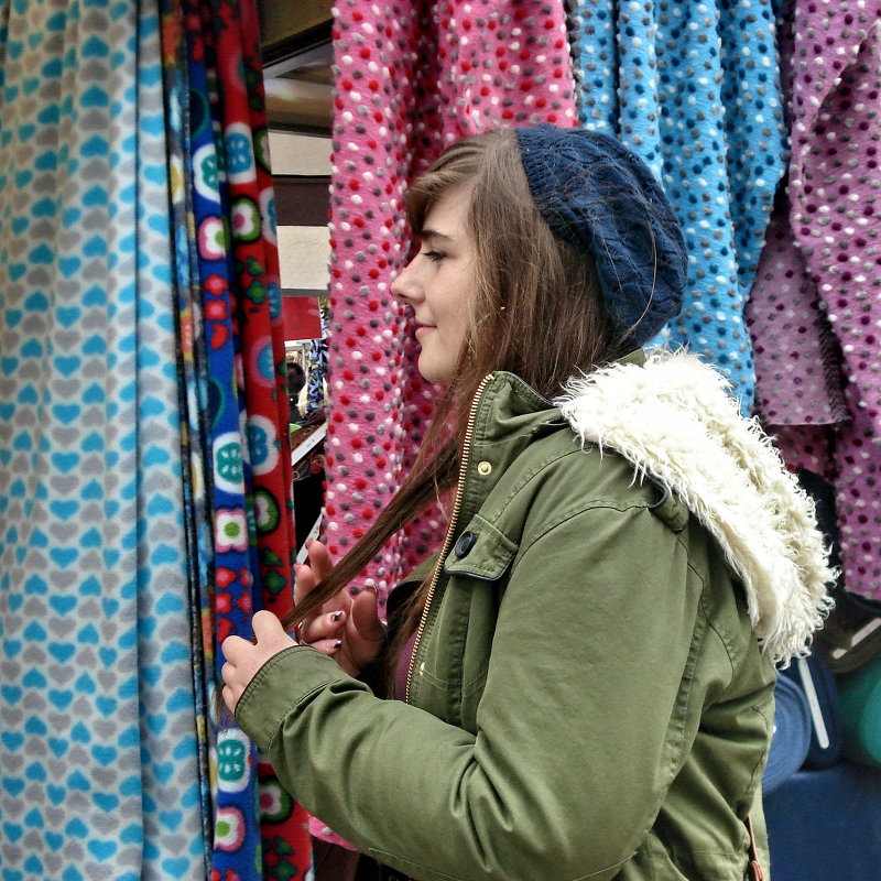 Stoffmarkt Holland in Dortmund. - Eleonora Mrz