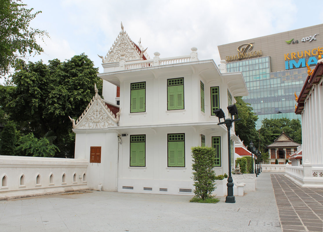 Бангкок, монастырь в центре города - Владимир Шибинский