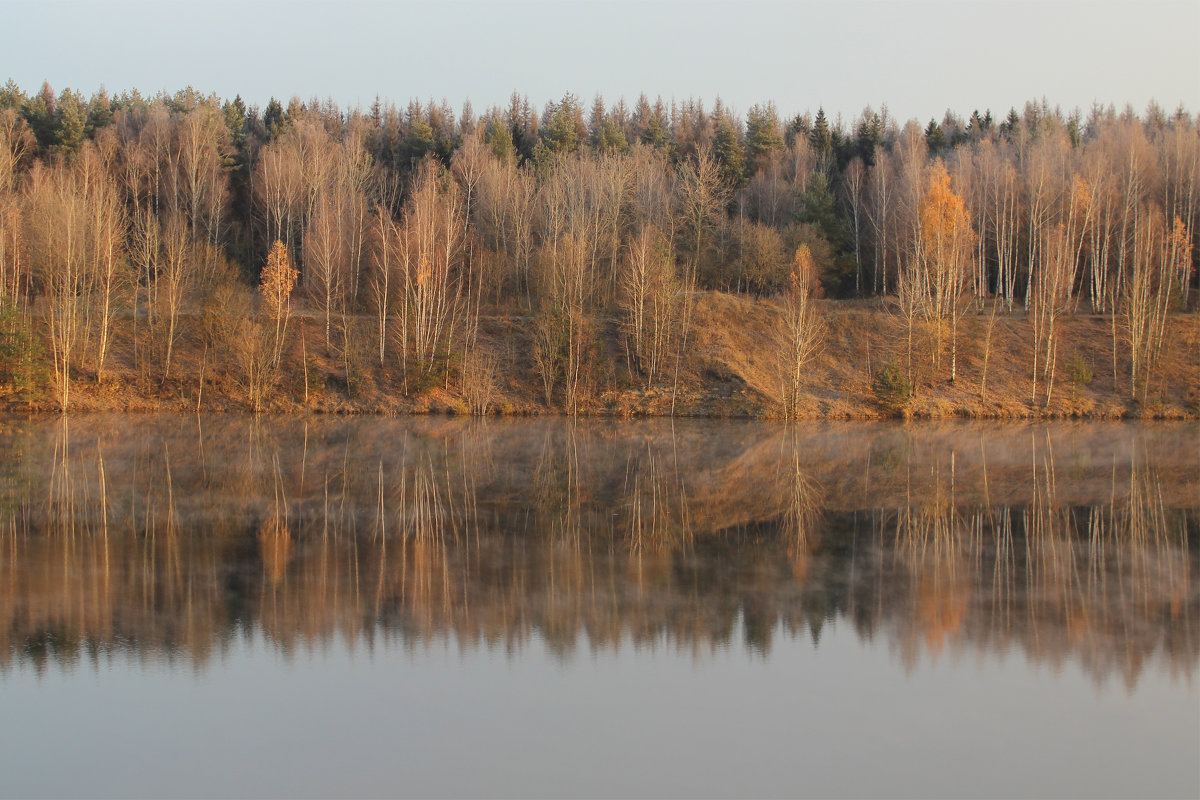 осень на озере - Sergey Ganja