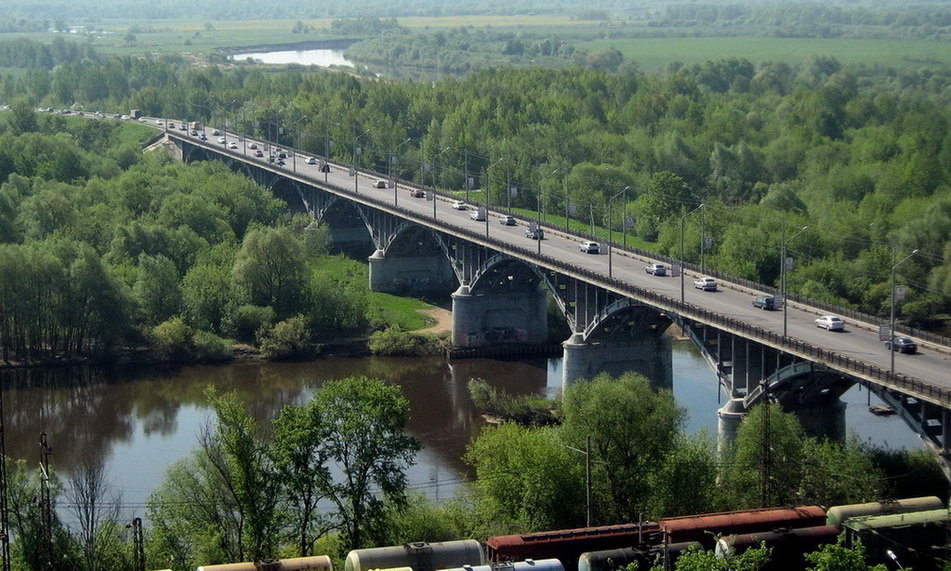 Владимир. Мост через Клязьму - Nick Nichols