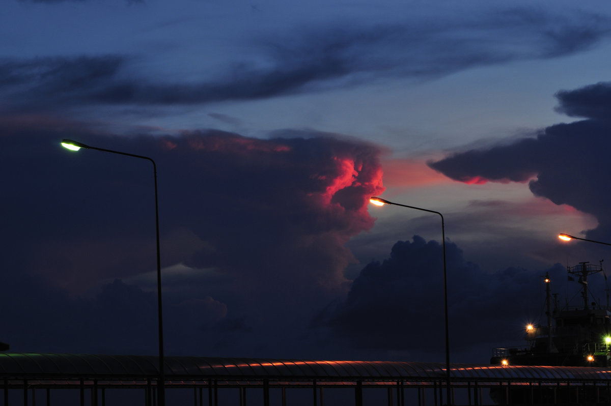 Закат в порту Натон (о. Самуи, Таиланд) - Ludmila Frost